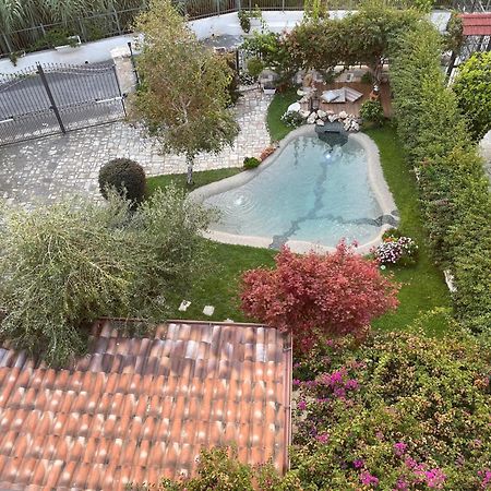 Domus Parva - Villa Con Bio-Piscina, Spa Privata E Appartamenti Panoramici Bacoli Ngoại thất bức ảnh