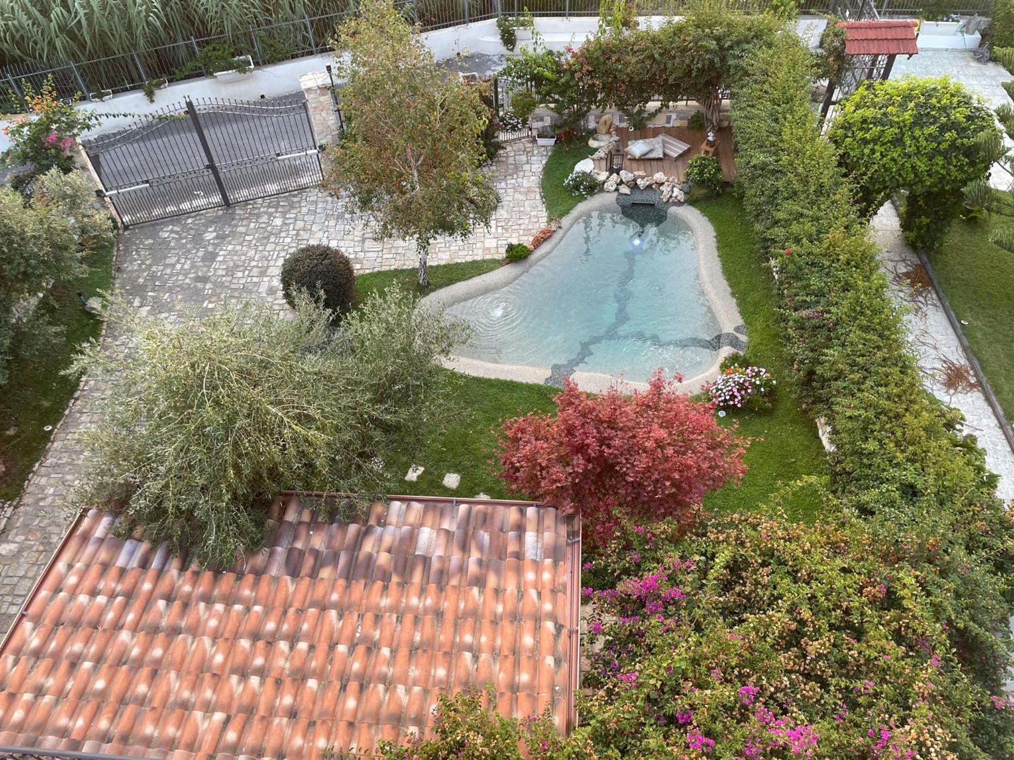 Domus Parva - Villa Con Bio-Piscina, Spa Privata E Appartamenti Panoramici Bacoli Ngoại thất bức ảnh
